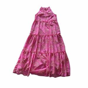 J. Marie Wmn’s M The Sienna‎ Ruffle Tier Maxi Dress Floral Feminine Girly